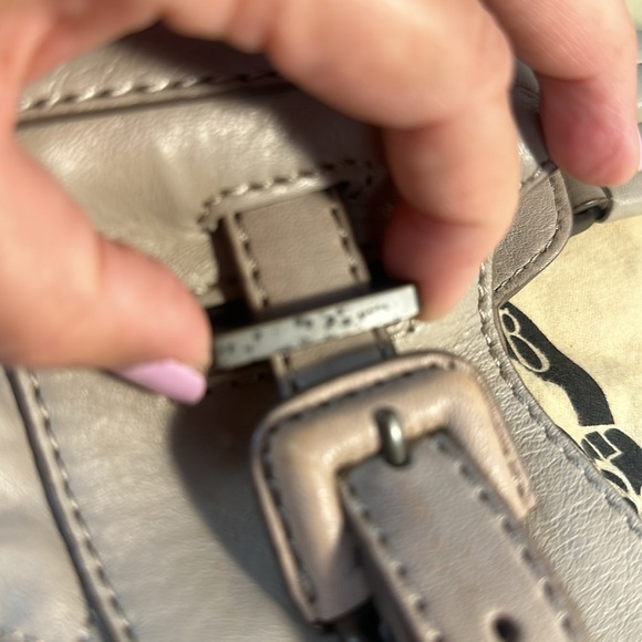 Burberry Grey/Beige Quilted Leather Enmore Hobo - Picture 3 of 13